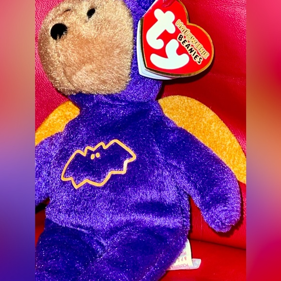 NWT Ty Beanie Babies Halloweenie Beanies Eek the Bear. - Picture 2 of 10